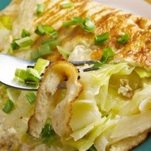 Pırasalı Omlet Tarifi