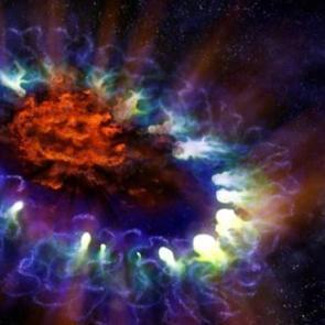 İlk defa bir yıldızın &ouml;l&uuml;m anı g&ouml;r&uuml;nt&uuml;lendi