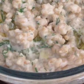 Yoğurtlu bulgur salatası tarifi