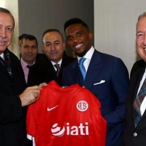 Eto&rsquo;o'nun Cumhurbaşkanı Erdoğan hayali