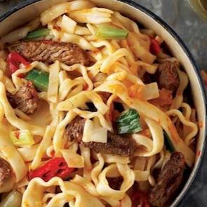 Dana külbastı etli makarna tarifi 