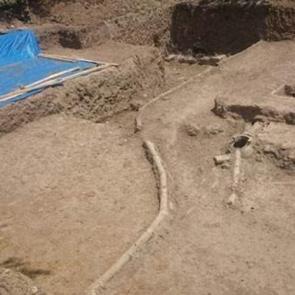 İnşaat kazısında şaşkına &ccedil;eviren bulgu