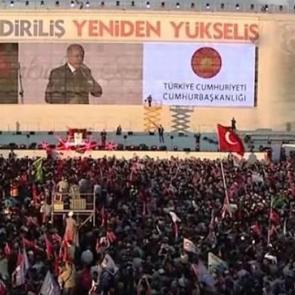 Dev ş&ouml;lene 1 milyon kişi katılacak!