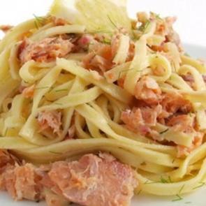 Somonlu ve kremalı makarna tarifi