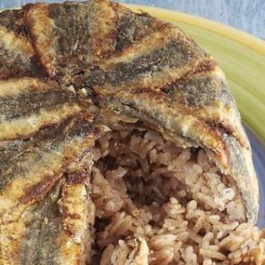 Fırında hamsili pilav tarifi