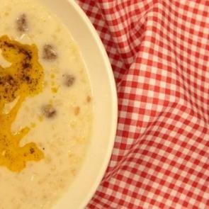 Köfteli Buğdaylı Süzme Yoğurt Çorbası tarifi