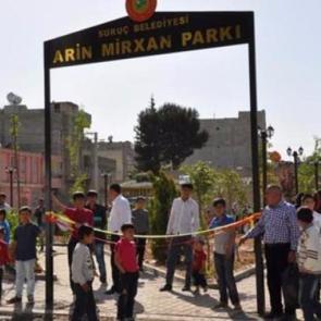 Suru&ccedil;taki parka ter&ouml;ristin adı verildi