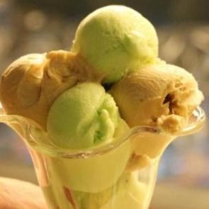 Çaylı Maraş dondurması yapıldı