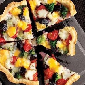 Peynirli ve sebzeli tart 