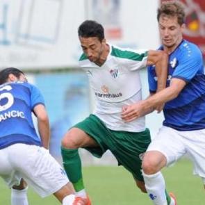 Bursaspor hazırlık ma&ccedil;ında farklı mağlup