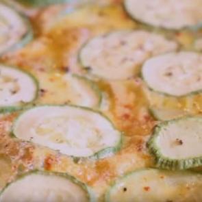 Fırında Kabaklı Omlet tarifi