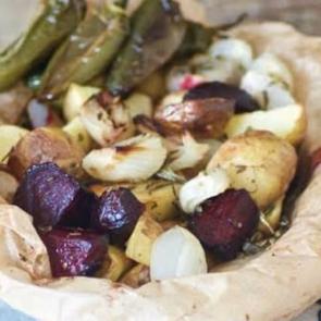 Fırında Sebze tarifi