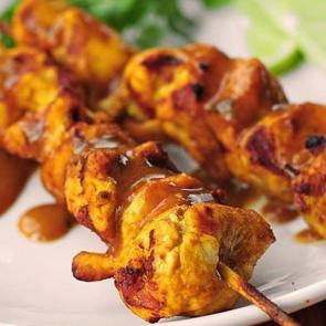 Satay soslu tavuk tarifi