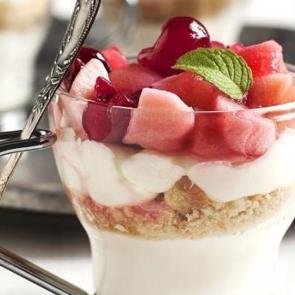 Meyveli dondurmalı cheesecake tarifi