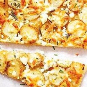 Patatesli Pizza tarifi