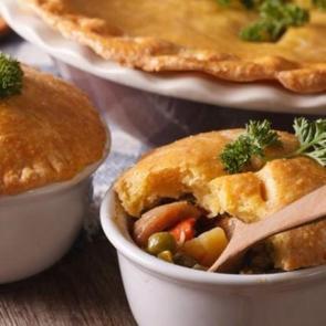 Sebzeli Tavuklu Tart tarifi