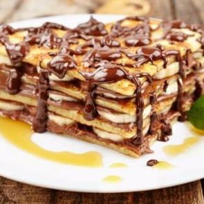 Çikolatalı muzlu krep tarifi