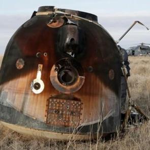 Soyuz kaps&uuml;l&uuml; D&uuml;nya'ya d&ouml;nd&uuml;