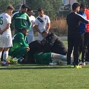 Şok sakatlıkla ilgili kul&uuml;pten a&ccedil;ıklama! Kırık...