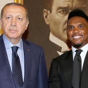 Eto'o: En b&uuml;y&uuml;k hayalim Cumhurbaşkanı ile...