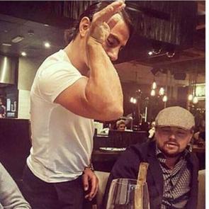 Nusret sınır tanımıyor! Di Caprio servisi