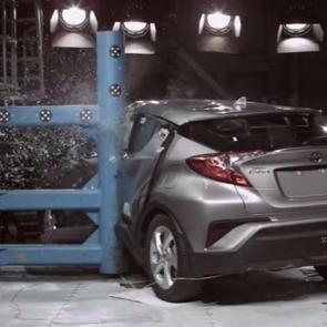 Toyota C-HR &ccedil;arpışma testinde! İşte başarı oranı