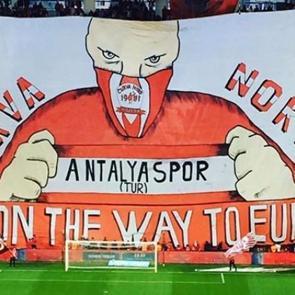 Antalyaspor'dan Avrupa koreografisi!