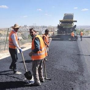 Asfalt işçilerinin ramazan mesaisi