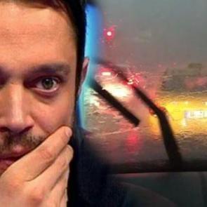 Murat Boz mahsur kaldı! Arabanın camı kırıldı