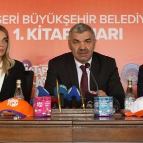 Kayseri kitap fuarında sürpriz konuklar