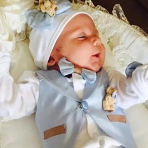 Bebekler i&ccedil;in en şık mevlut kıyafetleri