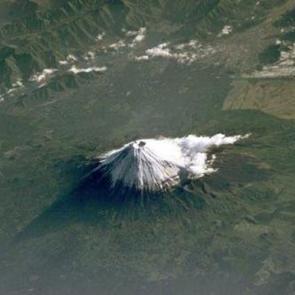 NASA o dağı g&ouml;r&uuml;nt&uuml;ledi!