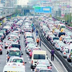 Trafikteki ara&ccedil; sayısı belli oldu
