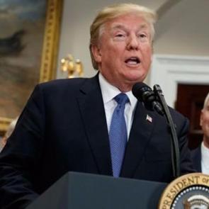 Trump g&ouml;z&uuml;n&uuml; o gezegene dikti