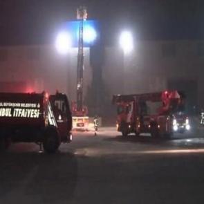 Yeşilk&ouml;y CNR Fuar Merkezi'nde yangın &ccedil;ıktı!