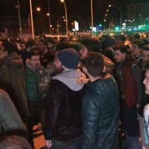 G.Saray ma&ccedil;ı sonrası olay! Bin kişi...