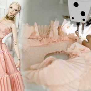 Barbie oyuncak bebeklere kıyafet nasıl dikilir? Kolay ve pratik bebek elbisesi dikimi