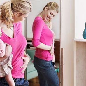 Doğum sonrası g&ouml;bek en hızlı nasıl eritilir? G&ouml;bek sarkması &ccedil;&ouml;z&uuml;m&uuml; ve zayıflatan besinler 