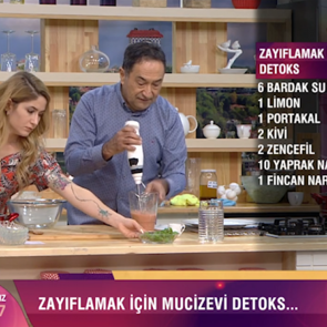 Zayıflatan mucize detoks tarifi