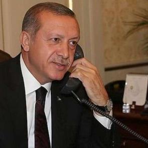 Cumhurbaşkanı Erdoğan'dan Başakşehir'e tebrik telefonu