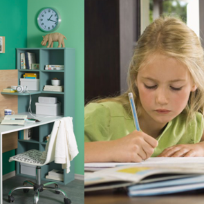 &Ccedil;ocuklar i&ccedil;in &ccedil;alışma odası nasıl dizayn edilir? Sakinlik veren etkili dekorasyon &ouml;nerileri