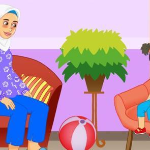 Meraklı &Ccedil;ocuk ile Annesi: Melekler