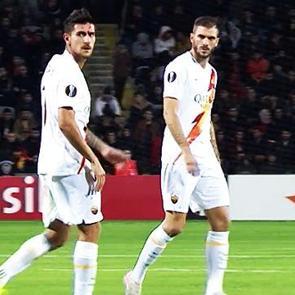 Başakşehir - Roma ma&ccedil;ında utandıran olay!
