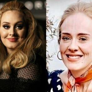 İngiliz şarkıcı Adele verdiği kilolarla d&uuml;nya g&uuml;ndeminde!