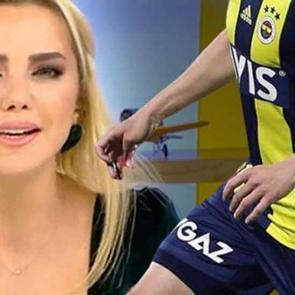 Sunucu Ece Erken, Fenerbah&ccedil;eli futbolcuyu ifşa etti!
