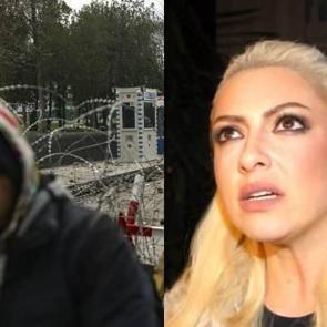 Hadise'den Yunanistan'ın m&uuml;ltecilere uyguladığı insanlık dışı m&uuml;dahaleye sert tepki