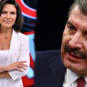 Ece &Uuml;ner'den Sağlık Bakanı Fahrettin Koca ile ilgili alkış toplayan a&ccedil;ıklama