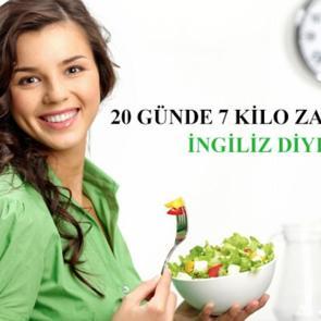20 g&uuml;nl&uuml;k İngiliz diyeti ile 7 kilo zayıflama listesi! İngiltere diyeti nasıl yapılır?
