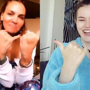 Fahriye Evcen'in parmak dansı meydanına Ebru Akel'den yanıt!