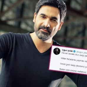&Uuml;nl&uuml; sanat&ccedil;ı Uğur Işılak isyan etti: Batsın kininiz...